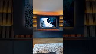 Black project with change color lights #home #cozyhome #interiordesign #homedecor #renovation