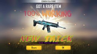 new weapon royale scar Phantom assassong free fire || new weapon royal free fire