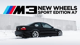 E46 M3 First Time in Snow + New Wheels / Sport Edition A7