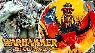 Chaos Dwarfs RTT vs Trolls, Brets and Orcs | Warhammer The Old World | Event report 3 Battle reports