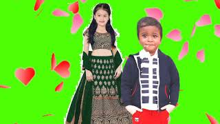 ladka ladki new Green screen background effect hd