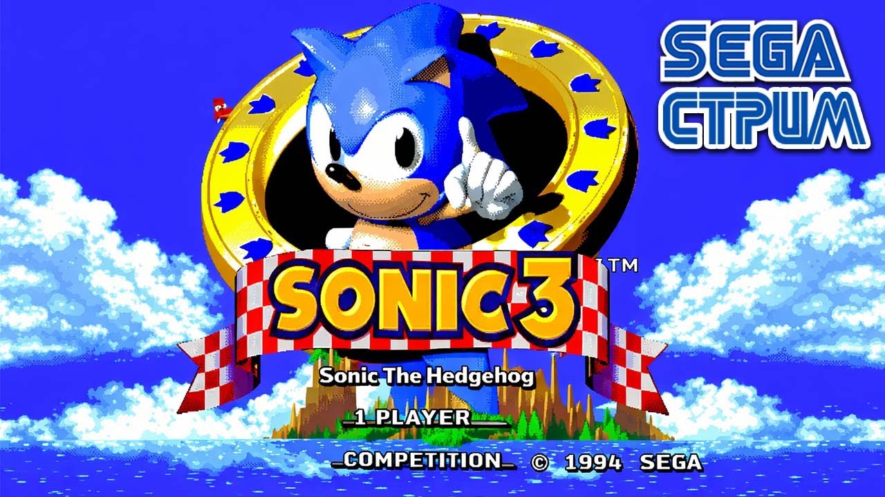 Ночной чилловый SEGA Стрим ► Sonic the Hedgehog 3 + Road Rash 3 СЕГА Соник ► Прохождение — Стрим #7