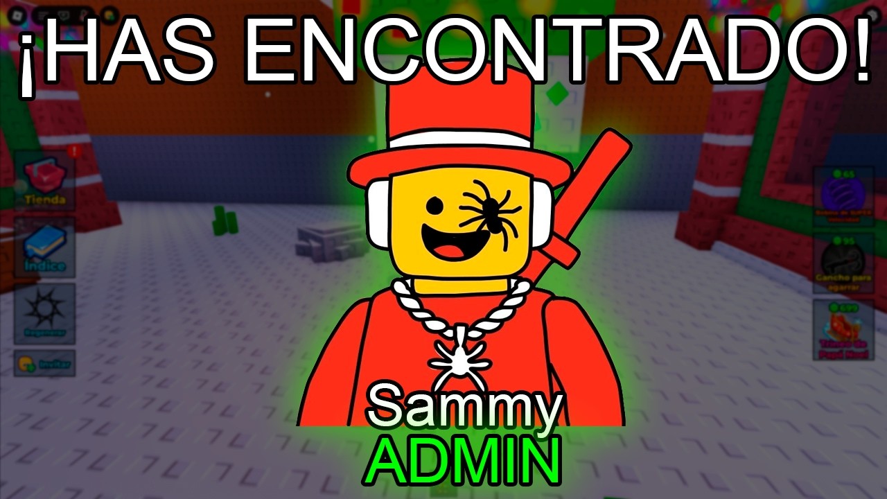 Encontré el BRAINROT de SAMMY (ADMIN) IMPOSIBLE (0,01%) en Encuentra un Brainrot...