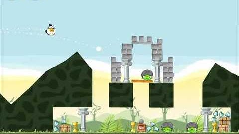 Official Angry Birds Walkthrough Poached Eggs 2-15