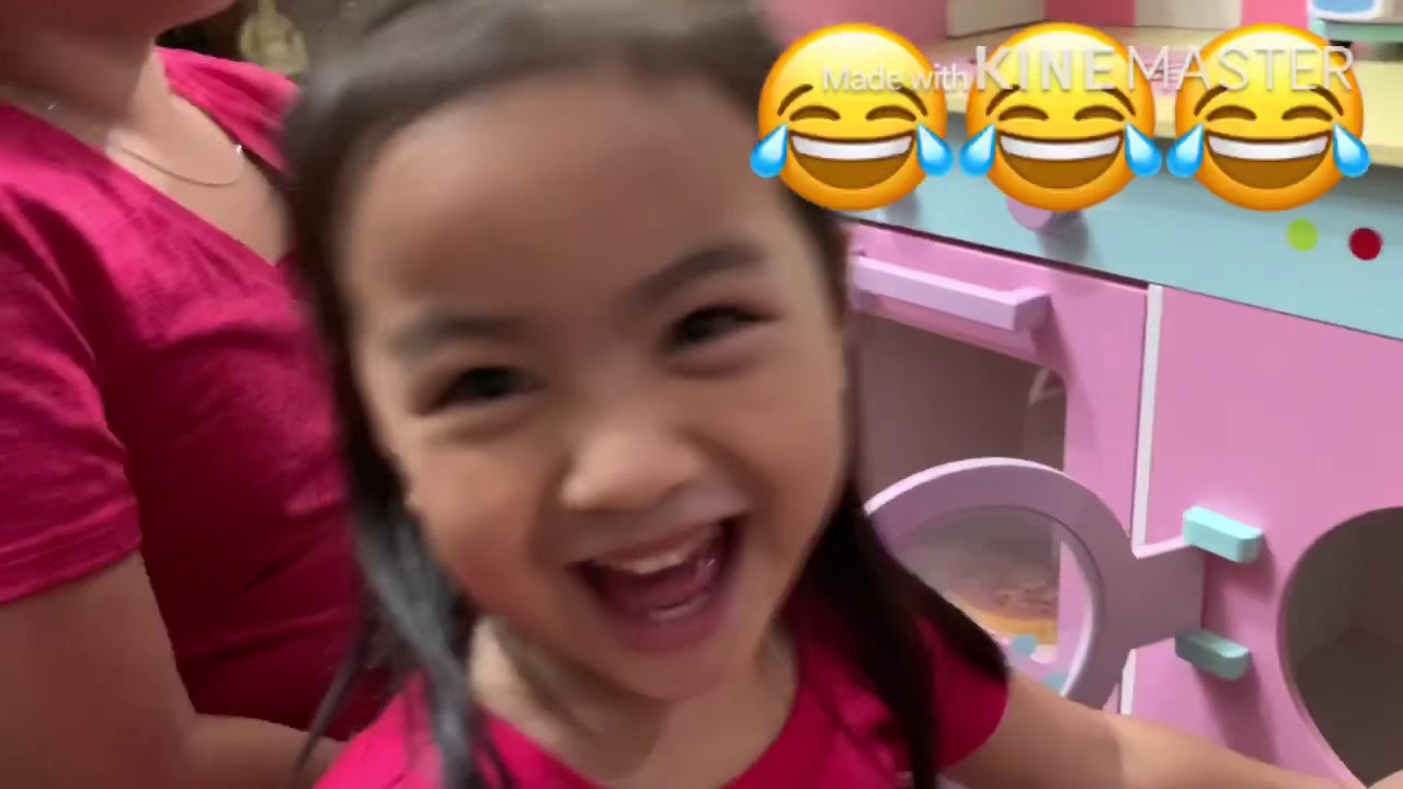 Toy review - wooden kitchen set and doll house - kids edition - YouTube
