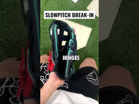 How To Break-In a Glove for Slowpitch Softball 🥎 #baseball