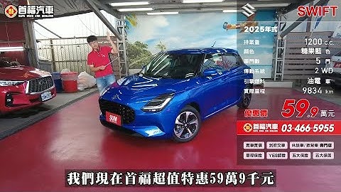 2024 SUZUKI SWIFT 1 2L 糖果藍【售出】