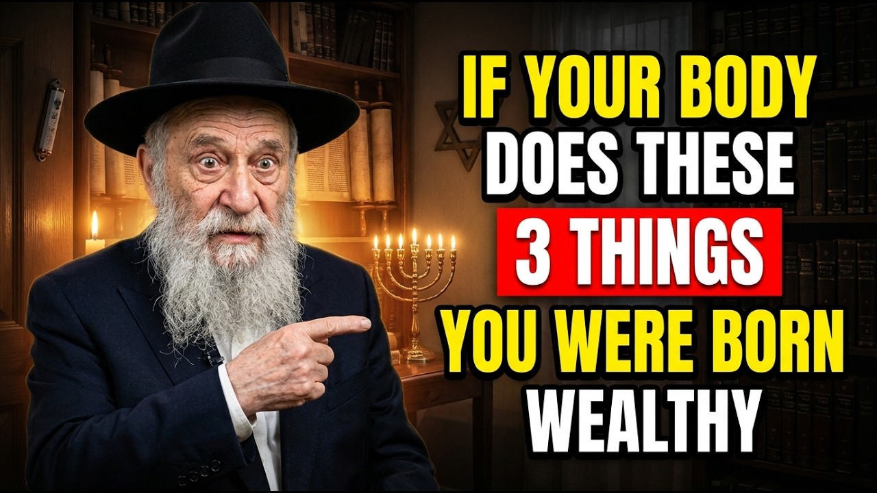 Rabbi: If Your Body Shows THESE 3 Signs, You Were Born to Be Wealthy — Jews Know It (Kabbalah)