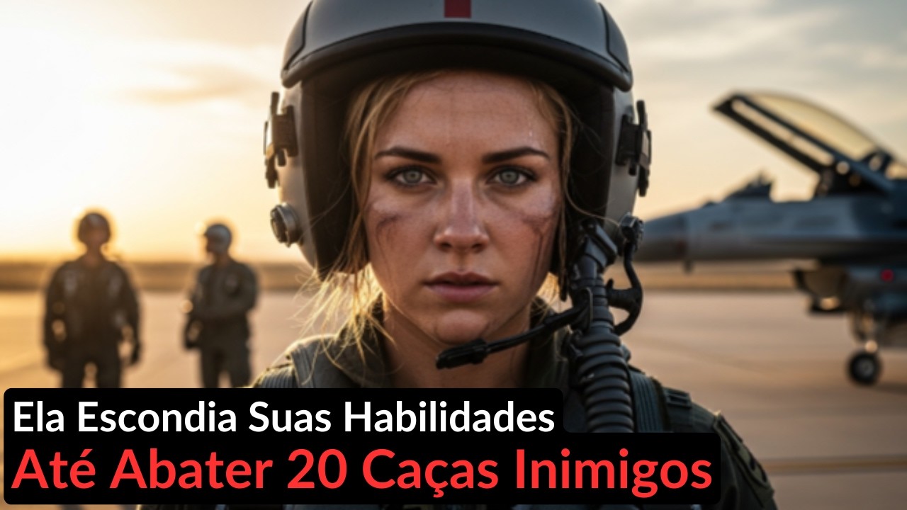 A Piloto de F-16 Escondia Suas Verdadeiras Habilidades — Até Abater 20 Caças Inimigos