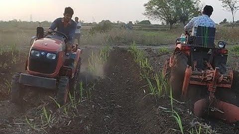 Kubota tractor 21hp reverse forward rotavator