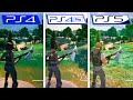 Fortnite Chapter 4 | PS4 - PS4 Pro - PS5 | Graphics Comparison | A Real NextGen Update