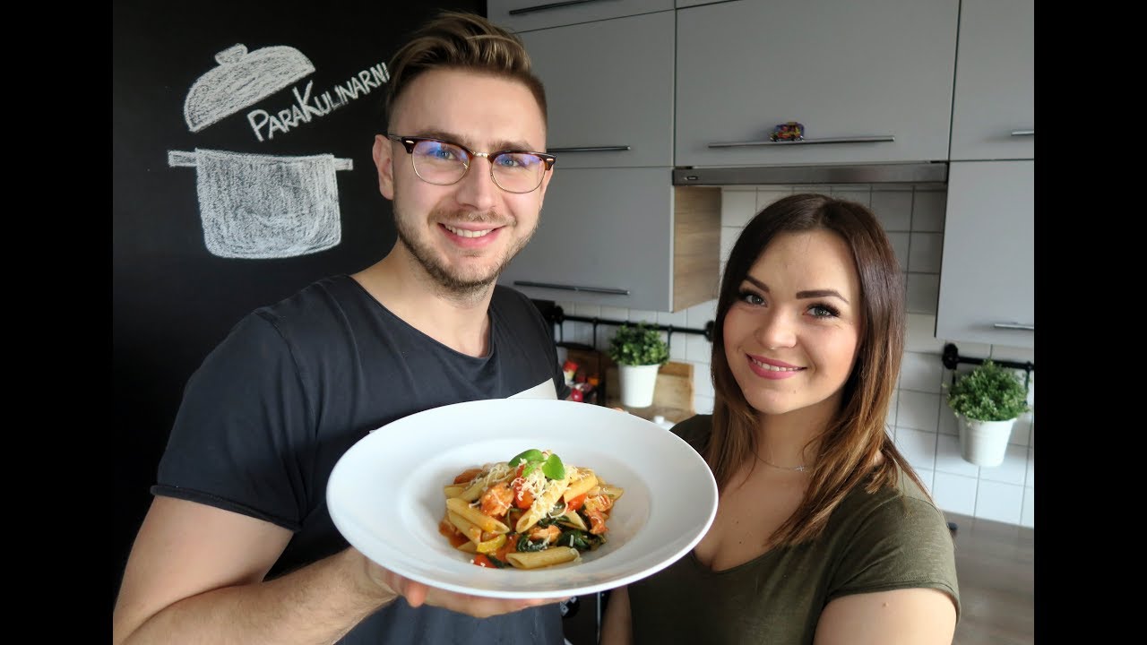 Pollo Picante - makaron z sosem pomarańczowym-chilli