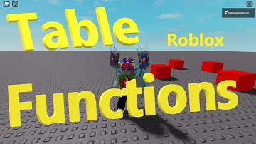 A Complete List of Roblox Functions (Roblox Studio Tutorial)