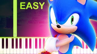 Second Wind | SONIC FRONTIERS - EASY Piano Tutorial