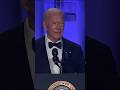 Biden jokes about trump at white house correspondents dinner