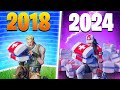 The cringe evolution of heal off in fortnite chapter 1 to 5