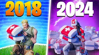 The Cringe Evolution of Heal Off in Fortnite (Chapter 1 to 5)