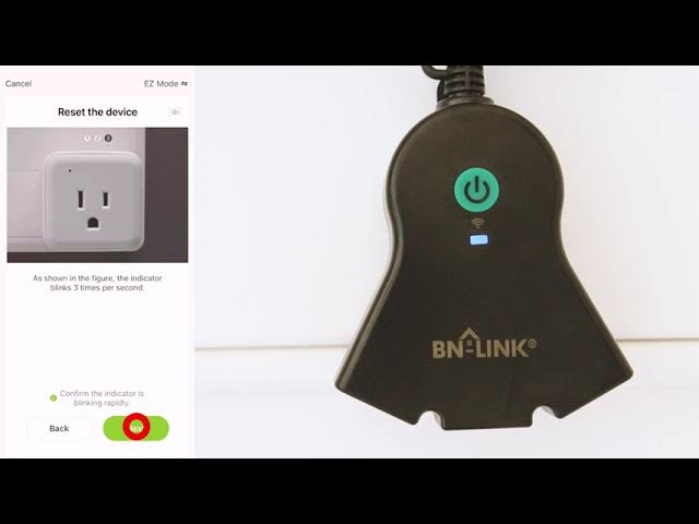 HBN Outdoor Indoor Wireless Remote Control 3-Prong Outlet