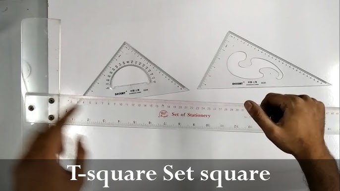 How to use a T-Square 