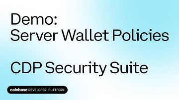 Demo: Server Wallets Policies | CDP Security Suite