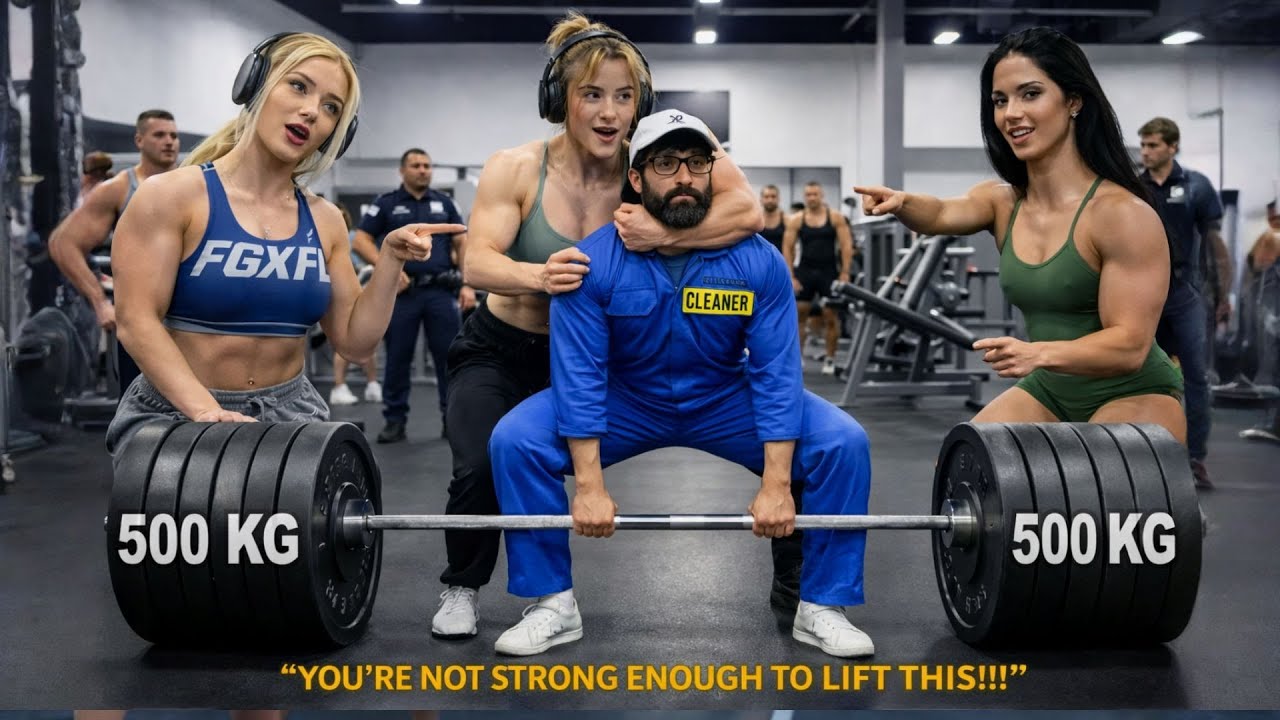 Strongman Mocked the Janitor… Instantly Regretted It 😱 | Anatoly Gym Prank