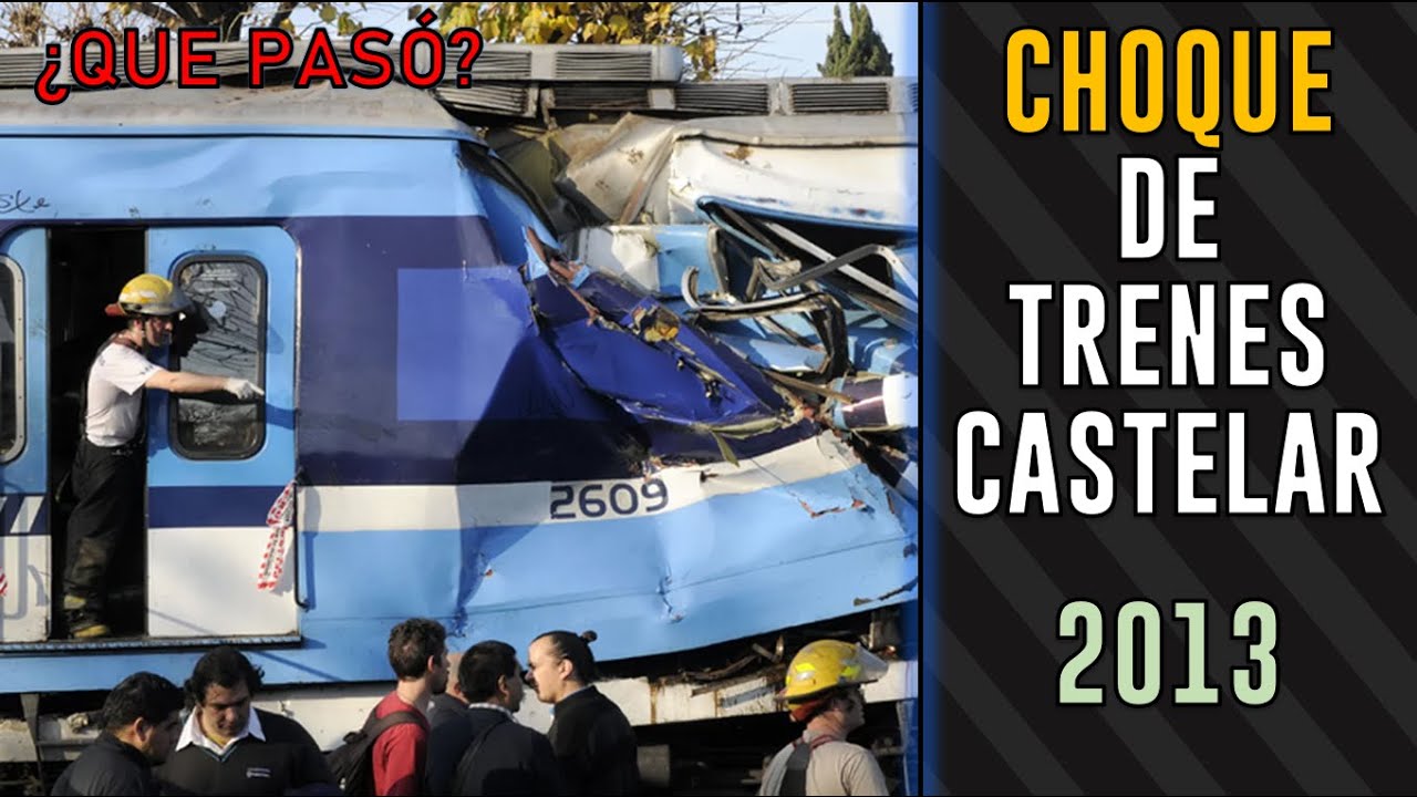 Accidente de Castelar 2013, Línea Sarmiento (Cronología y Narración)