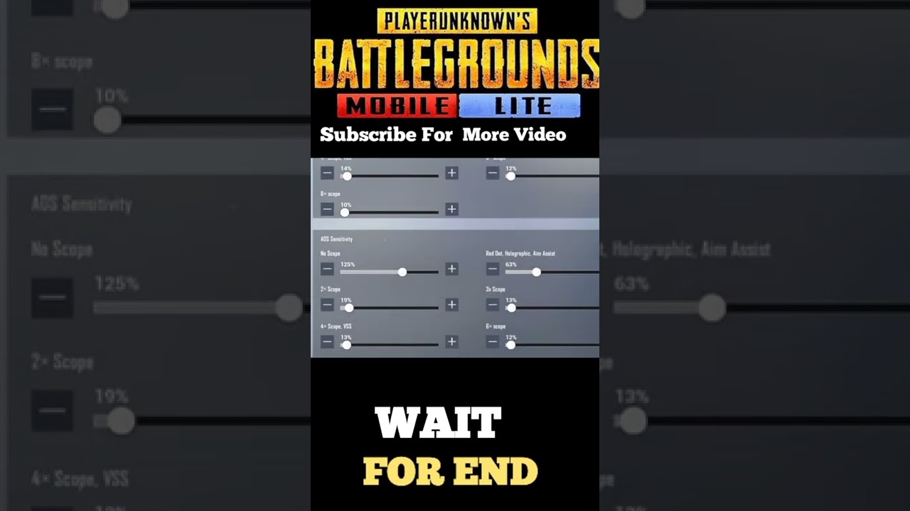 Pubg Lite sensitivity settings Plus Zero Recoil New Update 