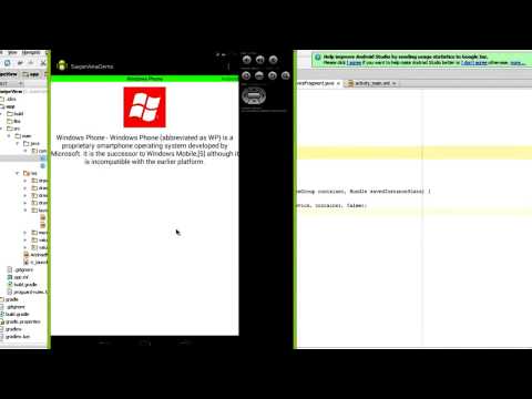 ANDROID TUTORIAL Swipe