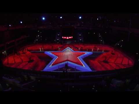3D mapping for The CSKA Ice Hockey Pre Game Show