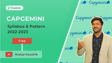 Capgemini Syllabus and Pattern 2022-2023
