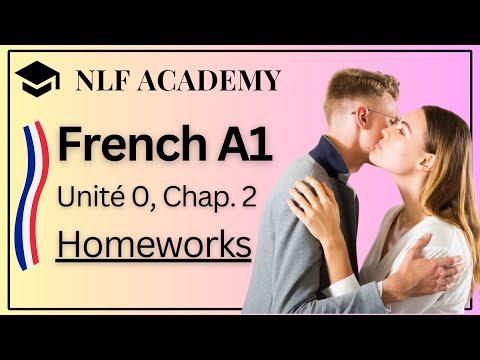 Learning French for Beginners - Unité 0, Lesson 2 : Homeworks