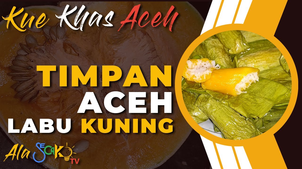 Khas Aceh‼️ Timpan Aceh Labu Kuning, Cemilan Teman Kopi Atau Teh