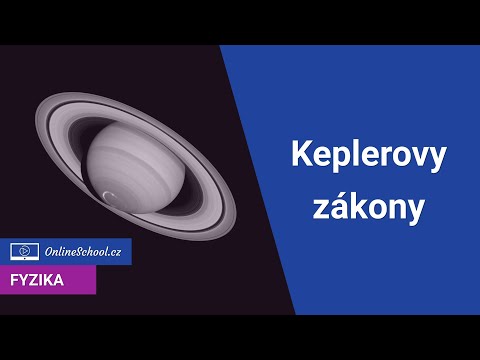 Video: Jak se nazývají Keplerovy zákony?