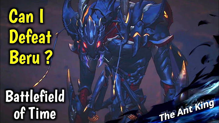 Beru The Ant King | Battlefield of Time Season 11 The Ant King | Solo Leveling: Arise