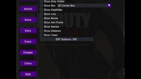 Cod WARZONE / MW Ultimate AIO tool show case AIM + ESP