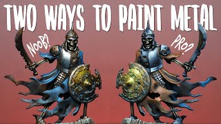 The BEST Metal Techniques for Miniature Painting EXPLAINED