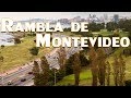 Recorriendo la Rambla de Montevideo