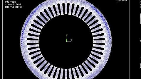Vibration analysis of Electric Machines
