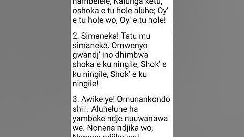 Eimbilo 347 Mehangano