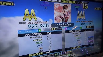 DDR A - Go For The Top [SP-CHALLENGE 18] 927,940