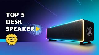 Best Desk Speakers 2026 🔊 Top 5 Powerful Computer Speakers You Must See!