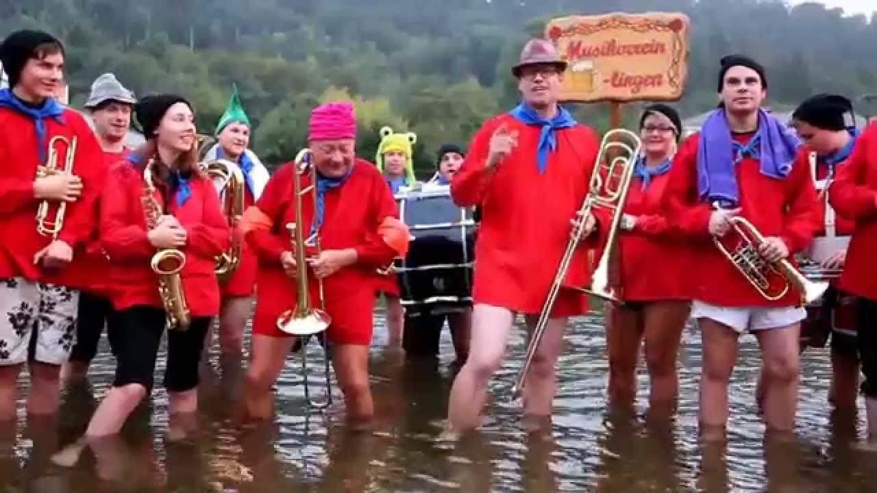 Cold Water Challenge 2014 Musikverein Bierlingen