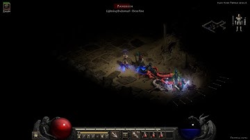 Diablo II resurrected - Claw viper temple and finishing the staff