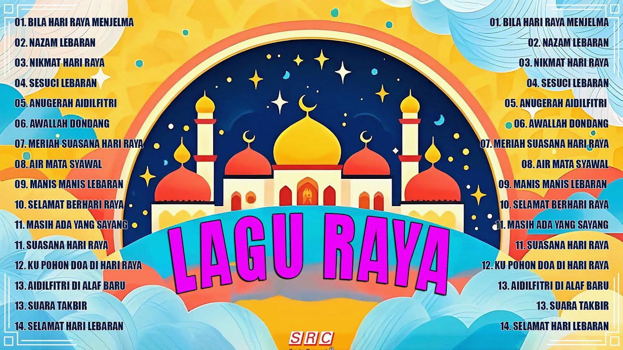 Lagu Raya Terbaik 2025 | Lagu Raya Paling Popular & Trending Aidilfitri ...
