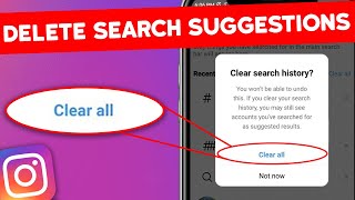❌ How to Delete Instagram Search Suggestions When Typing 2024