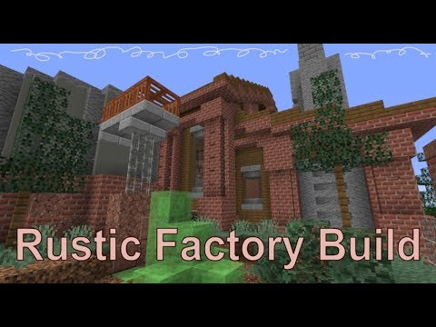 Rustic Factory Build in Minecraft -- Creative Building