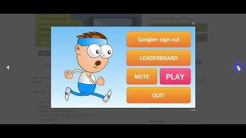 Running Man with AdMob and Leaderboard freeDownload