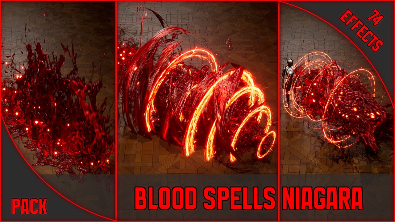 Pack Blood Spells Niagara - YouTube