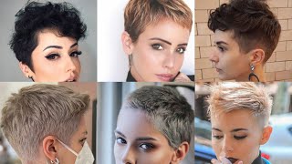 Advanced & classy Short pixie bob haircuts designs ideas for women's #2023