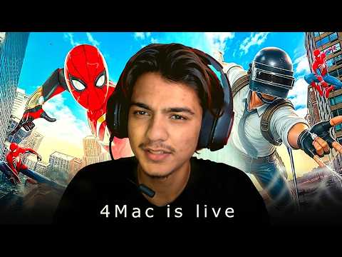 BGMI LIVE | SPIDER-MAN MODE 🕷️🔥 | SQUAD CHAOS & CRAZY GAMEPLAY! 😂